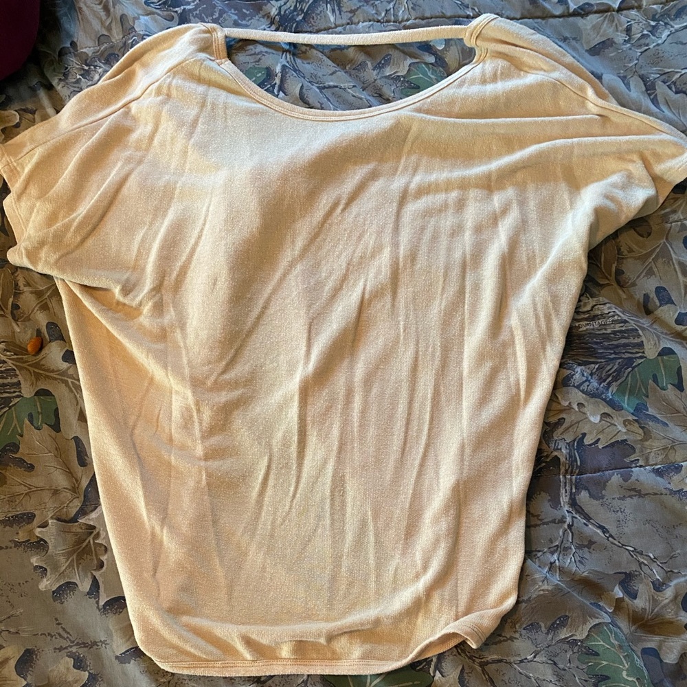 Mustard colored top